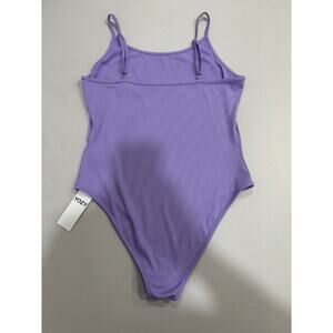 Yozy Woman Body Suit w/ Shorts Purple Sz XL